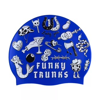 Шапочка для плавання Funky Trunks Silicone Swimming Cap - Scratchy | FT997247400