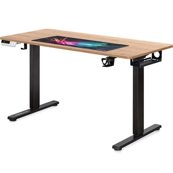 Стол Mealux PowerDesk Duo Mahogany (арт. EVO-242 Duo Mahogany/B)