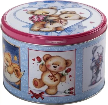 Печенье Jacobsens Bakery Teddy Bears Плюшевые Мишки Сердце 300 г