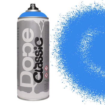 Аэрозольная краска Dope D-063 Sky Blue (Голубой) 400 мл
