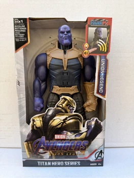 Ігрова фігурка героя Marvel «Месники» Танос (Thanos), 30 см, зі звуком і світлом.