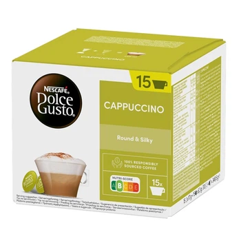 Капсули NESCAFÉ® Dolce Gusto® Cappuccino для кофемашин 15 капсул кави та 15 молока
