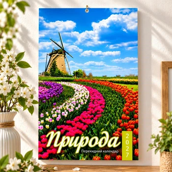 Перекидной настенный Календарь 21х30 см 2027 Природа-04
