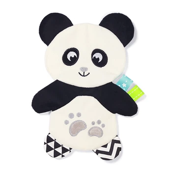 Мягкая шуршащая игрушка для новорожденных Панда Полли 18×24,5 см BabyOno 1558 разноцветный