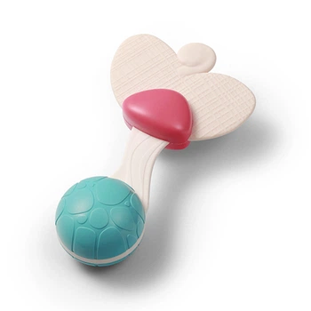 Погремушка прорезыватель для малышей от 3 месяцев Бабочка BabyOno 1589 разноцветный