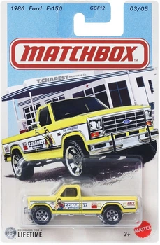 Колекційна машинка Mattel Matchbox 1986 Ford F-150 Pickup 1:64 (GGF12/JJR47) (0194735340927)