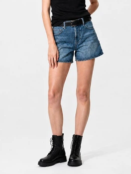 Шорти джинсові жіночі Uniqlo 463148028 XL Сині (1162932302)