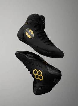 Борцовки RUDIS Colt 4.0 Batman р40 (25см) черные (Y-WNBNC1011-BATMAN)