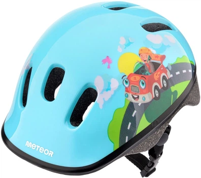 Велосипедний шолом Meteor KS06 Firefighter S 48-52 см 17441 (5900724069749)