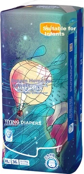 Подгузники-трусики Yiying New Dreamer XL (11.5-13.5 кг), 36 шт