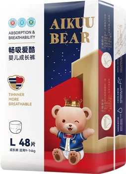 Подгузники-трусики AIKUUBEAR Changxi L (8-11 кг), 48 шт