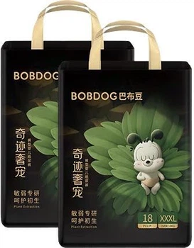 Подгузники-трусики BOBDOG Miracle Luxury XXXL (17-20 кг), 36 шт