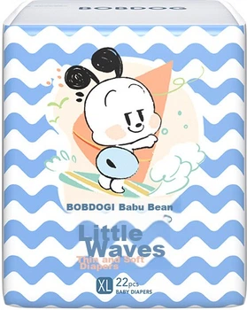 Підгузки BOBDOG Small Wave XL (11.5-14 кг), 132 шт