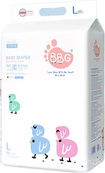 Подгузники BBG Blue Core Feather Soft NB (до 4 кг), 42 шт