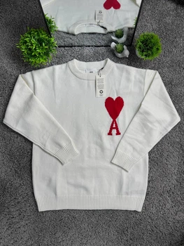 Теплый Свитер Ami Paris Белый XL (AMI-SWT-WHT-XL)