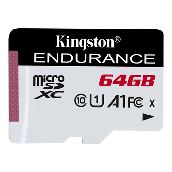 Карта памяти microSDXC Kingston Endurance 64 GB class 10 UHS-I U1 A1 V10 без адаптера