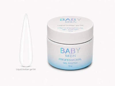 Жидкий гель для наращивания BABY Moon Liquid Builder Gel №04, 15 мл