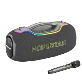 Портативная Bluetooth-колонка Hopestar A80 Ultra 650W 40000mAh, Bluetooth 5.4, IPX6, серая