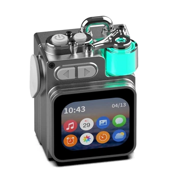 Портативна Bluetooth-колонка Blueseed DK-08, 5 Вт, RGB-підсвітка, чорна