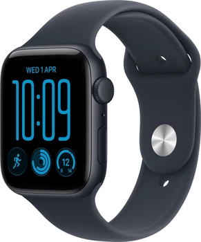 Smartwatch Apple Watch SE 3 (2026) GPS 44mm Midnight Aluminium Case with Navy Blue Sport Band - M/L (MJL94)