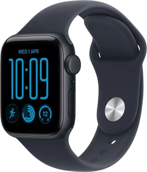Smartwatch Apple Watch SE 3 (2026) GPS + Cellular 40mm Midnight Aluminium Case with Navy Blue Sport Band - S/M (MJLG4)