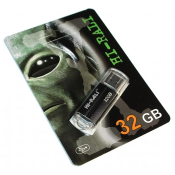 Флеш накопичувач USB 32Gb Hi-Rali Corsair, Black, USB 2.0 (HI-32GBCORBK)