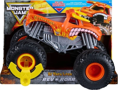 Монстр-трак Spin Master Monster Jam Rev 'N Roar El Toro Loco масштаб 1:15 (681147091085)