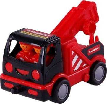 Laweta Cavallino Mammoet Mijn Eerste z 2 figurkami 20 cm Czerwona (8719214076405)