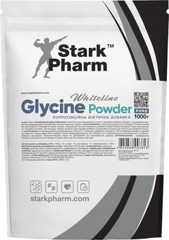 Гліцин Stark Pharm Glycine Powder 1000 г без смакових добавок (58941)