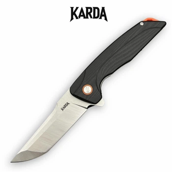 Ніж Складаний KARDA BURAN J070 Black