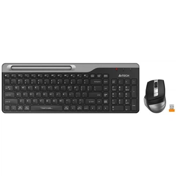 Bluetooth Клавіатура A4Tech FB2535CS Smoky Grey + миша UA