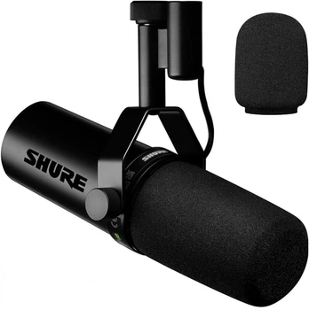 Динамічний студійний мікрофон Shure SM7dB з XLR та вбудованим передпідсилювачем, кардіоїда Б/в