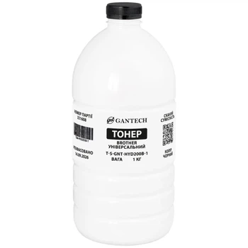 Тонер универсальный Brother TN-1075/1095/2335/2375, Black Gantech (2000003652600)