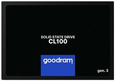 Твердотельный накопитель SSD 240Gb, CL100 (Gen.3), SATA3, 2.5" Goodram (teh0034373)