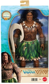 Лялька Mattel Disney Moana Live-Action Maui Мауї з аксесуарами та татуюваннями JLV16 (194735369515)