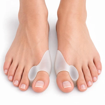 Фиксатор большого пальца ноги Valgus Pro силиконовый, корректор от косточки, 2 шт.