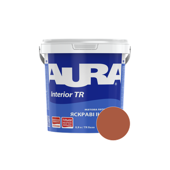 Краска интерьерная Aura Interior TR NCS S 3060-Y60R (жжёная глина) матовая 0,9 л (1,13 кг)