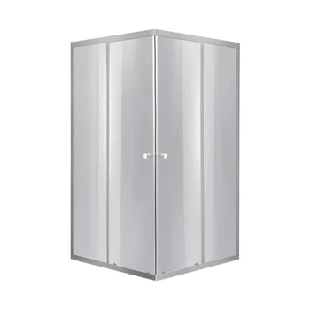 Душова кабіна Lidz Wawel SC90x90.SAT.LOW.DGR, скло темне тоноване 4 мм без піддона