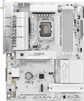 Материнська плата ASRock B860 Challenger WiFi White (s1851, Intel B860, PCI-Ex16)