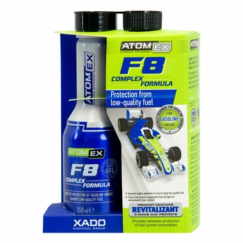 Защита двигателя внутреннего сгорания Atomex Xado F8 Complex Formula (бензин) 250мл