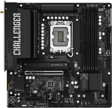 Материнська плата ASRock B860M Challenger WiFi (s1851, Intel B860, PCI-Ex16)