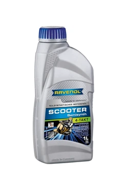 Масло для скутера 4T Ravenol Scooter Teilsynth 10W-40 полусинтетика 1 л 1152155-001