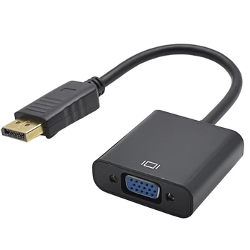 Адаптер STLab DisplayPort Male - VGA Female, 1080P чорний (U-997)