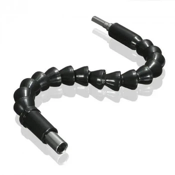 Подовжувач гнучкий для викрутки та дриля Snake Bit 30см чорний