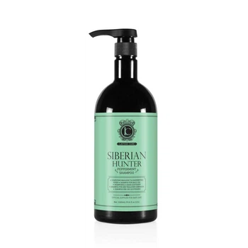 Шампунь LAVISH CARE SIBERIAN HUNTER Peppermint Shampoo ежедневного использования с ароматом мяты, 1000 мл