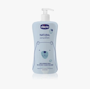 Дитячий гель-шампунь для тіла та волосся Chicco Natural Sensation з алое та ромашкою, 500 мл