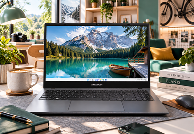 Ноутбук 15,6" Medion (Lenovo Group) E15423 | IPS (1920x1080) FullHD | Intel Core i5-1155G7 | Intel Iris Xe Graphics | RAM 8 ГБ | SSD 512 ГБ | Win11 (5452) - Уцінка
