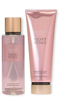 Подарочный набор Victoria's Secret Velvet Petals спрей 250 мл + лосьон 236 мл