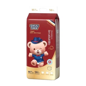 Подгузники-трусики Mingdian Teddy M (5-9 кг), 56 шт