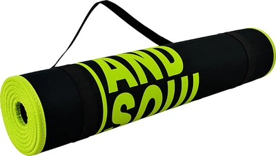 Mata do ćwiczeń Profit Body and Soul DK 705-N 180 x 60 x 0.6 cm Czarna (5902860634874 / 5900000011127)